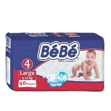 حفاضات بابى دو مقاس 4 40 ح